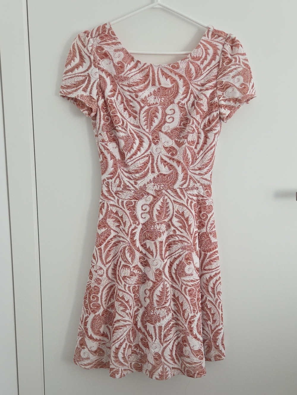 Ark & Co. Pink Fit & Flare Dress